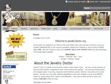 Tablet Screenshot of jewelrydoctor.org